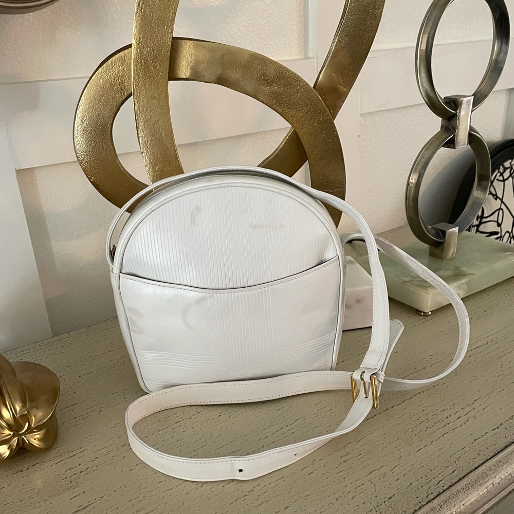 COPY - Lanvin lambskin white leather crossbody VINTAGE